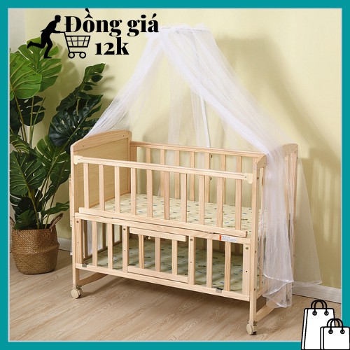 [SIZE TIÊU CHUẨN] Giường cũi trẻ em 2 tầng cao cấp cỡ 105 x 60 cm-LIBERI 056