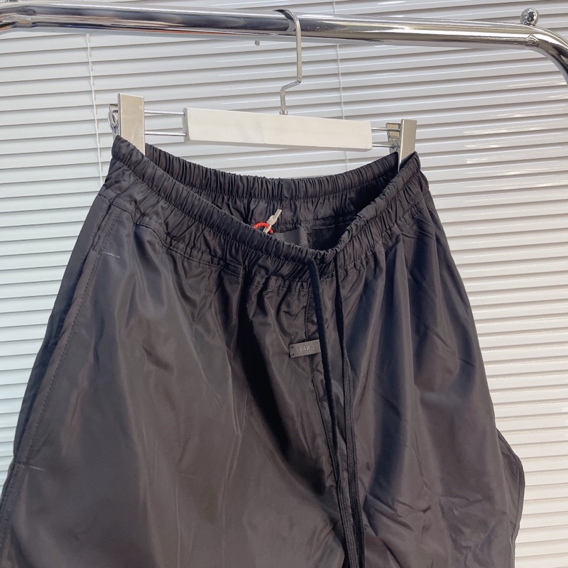 ⚡️[Mirror Quality] - Quần short FEAR OF GOD Black Nylon Track Shorts Seventh Collection, quần short FOG