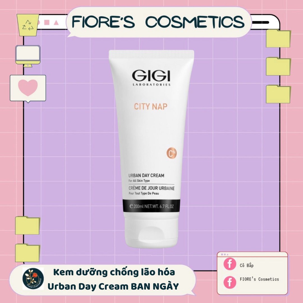 Kem dưỡng chống lão hóa GIGI Urban Day Cream BAN NGÀY