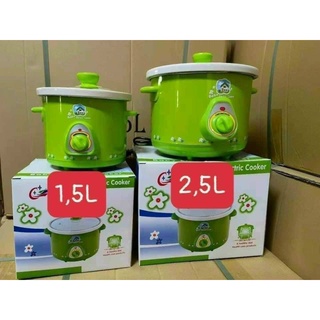 Nồi hầm, kho cá, nấu cháo đa năng lõi sứ md 1,5l