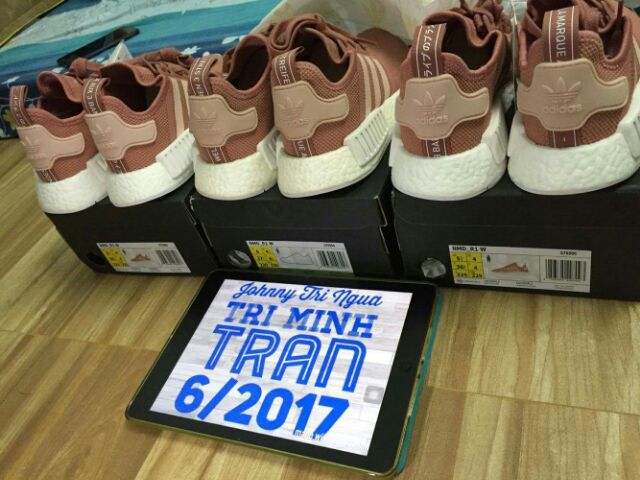 Giày thể thao sneaker adidas NMD Raw Pink