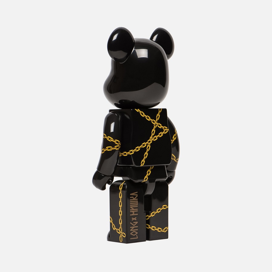 Mô hình trưng bày decor gấu Bearbrick x MISHKA x LONG 400%