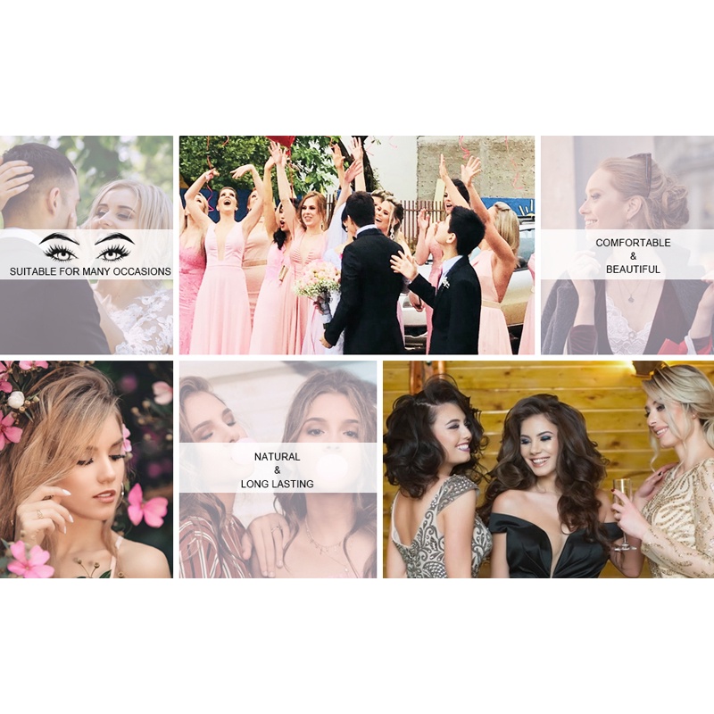 Set 5 cặp lông mi giả 3D từ tính kèm bút kẻ mắt dạng lỏng
 | BigBuy360 - bigbuy360.vn