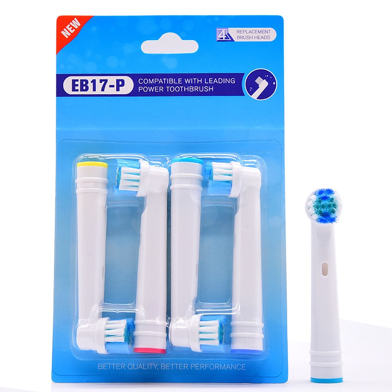 COMBO - Mua 3 bộ tặng 1 bộ 4 đầu bàn chải đánh răng thay thế cho máy Oral B - Shop HTM2000