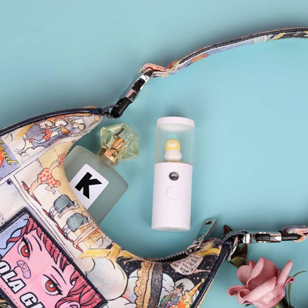 Máy Phun Sương Tạo Độ Ẩm Cho Da Mặt Cầm Tay Sạc Lại Được Tiện Lợi