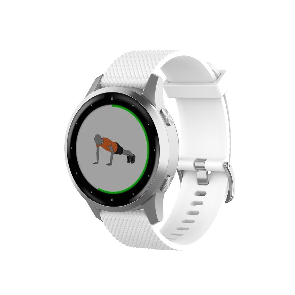 Dây Đeo Đồng Hồ Bằng Silicon 18mm/22mm Cho Đồng Hồ Garmin Vivoactive 4S/Vivoactive 4