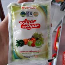 Bột thạch agar hoàng yến - bột thạch giòn