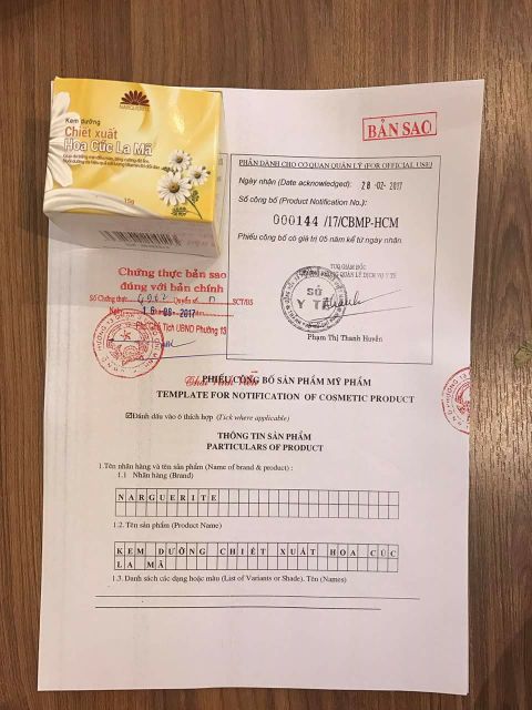 KEM FACE DƯỠNG TRẮNG DA CÚC LA MÃ (15gr) | BigBuy360 - bigbuy360.vn