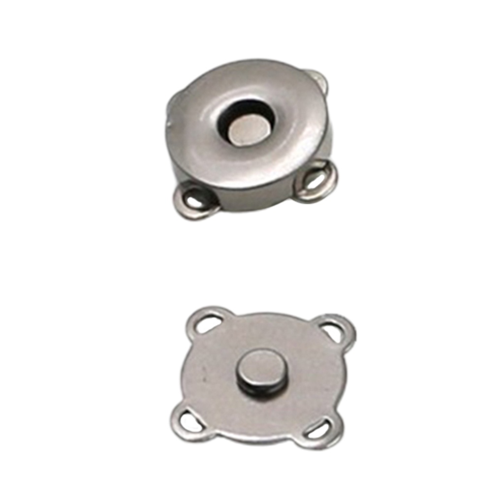 [lzdjhyke3] 10 Cặp Khóa Cài Nam Châm Làm Túi Xách DIY 14mm