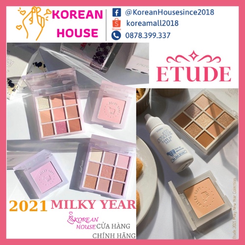 PHẤN MẮT 9 Ô ETUDE HOUSE_BỘ SƯU TẬP MILKY PLAY COLOR EYES_Bản mới 2021