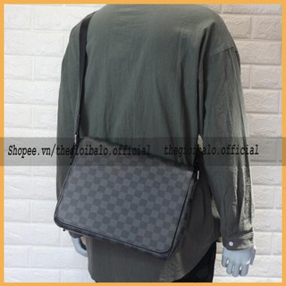 Túi đeo chéo nam caro đựng ipad ❌HOT 2021 ❌ kích thước lớn đi chơi, đi học - Tui deo cheo caro TO