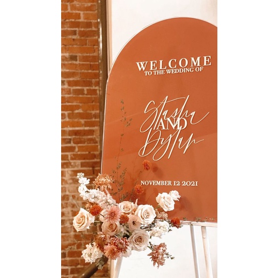 Bảng Welcome Đón Khách, Trang Trí Tiệc Cưới Hỏi, Bảng Wedding Thiết Kế Theo Yêu Cầu| Thao Wedding Guestbook