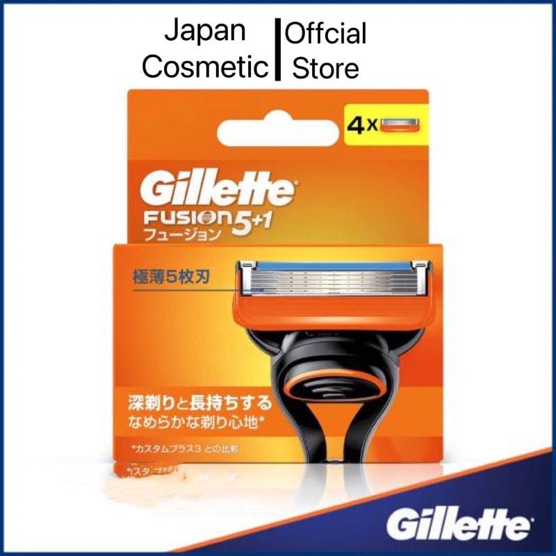 Dao cạo râu gillette 5 lưỡi nội địa nhật bản Gillette fusion power