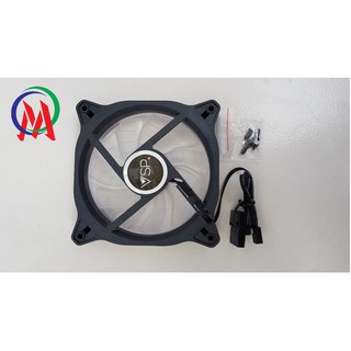 Fan Case 12cm V309 LED SINGLE CIRCLE LED 1 mặt tạo áp suất ổn định cho máy tính