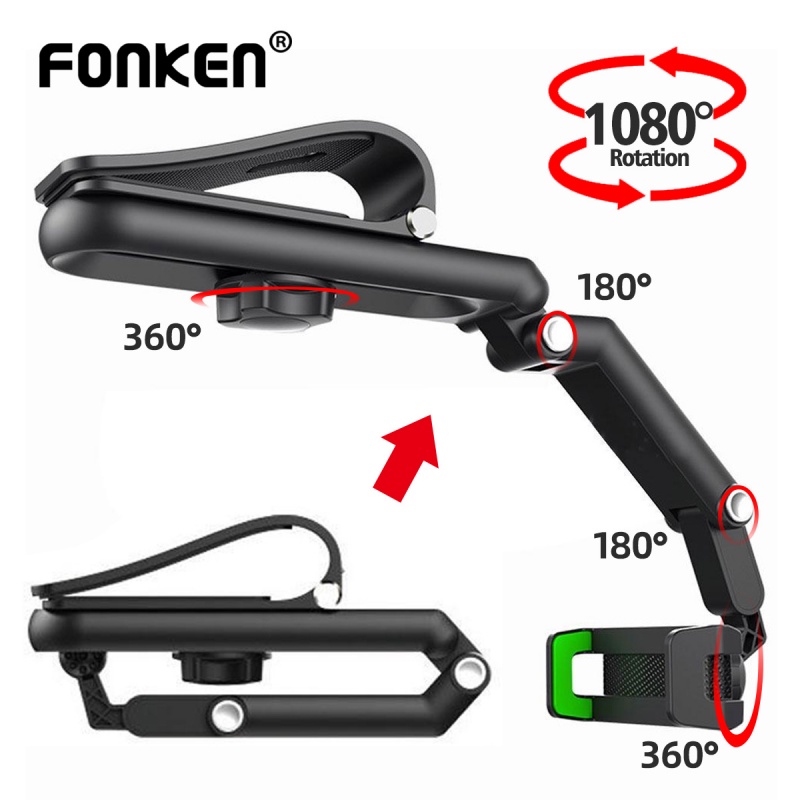 Giá đỡ điện thoại trên ô tô Kẹp điện thoại Fonken cho Giá đỡ GPS trên ô tô