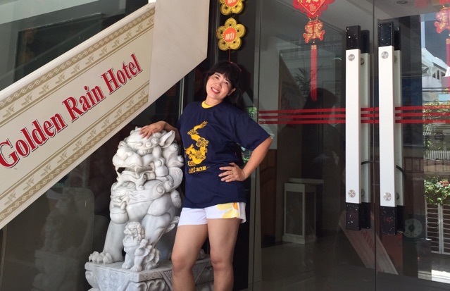 [BIG SIZE ĐẾN 110KG] Áo Thun Nam Nữ Du Lịch Thêu Rồng Vàng - Lucky Girl shop