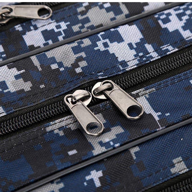 Bao đựng cần rằn ri 2 ngăn