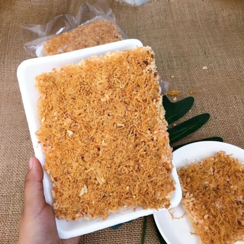 cơm cháy siêu chà bông