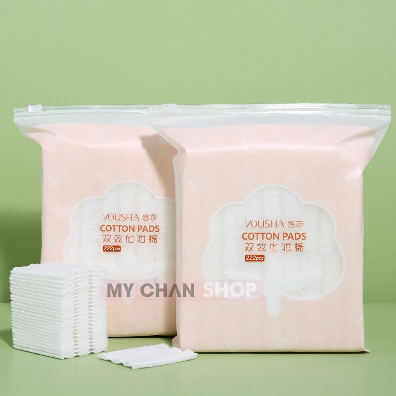Bông Tẩy Trang Cotton Pads 222 miếng 3 Lớp | BigBuy360 - bigbuy360.vn