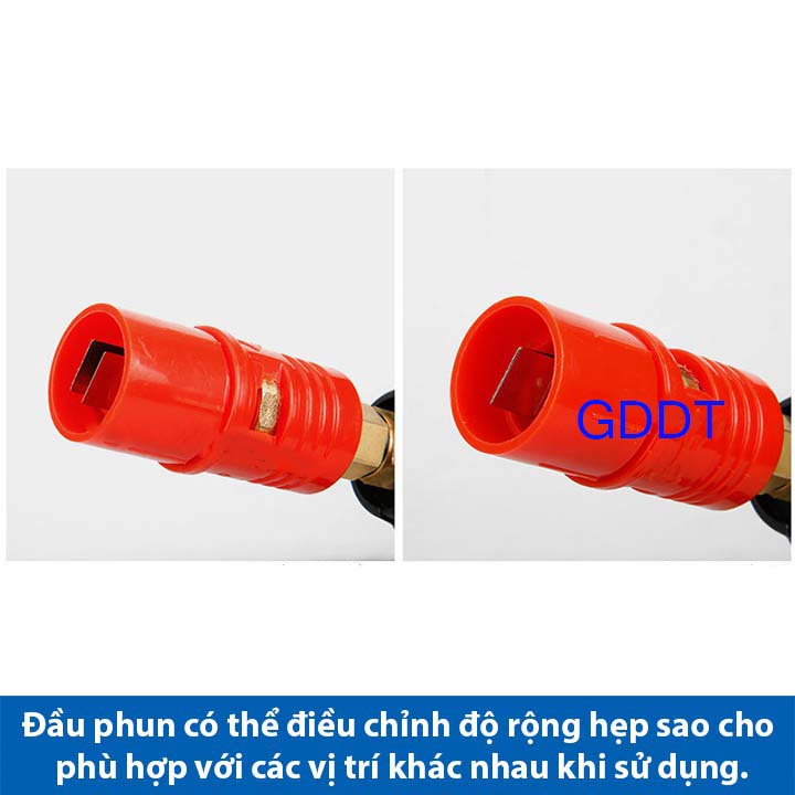 Béc rửa xe, Béc rửa xe mỏ vịt cao áp 1 - 1.5 - 2.0 mm lõi sứ