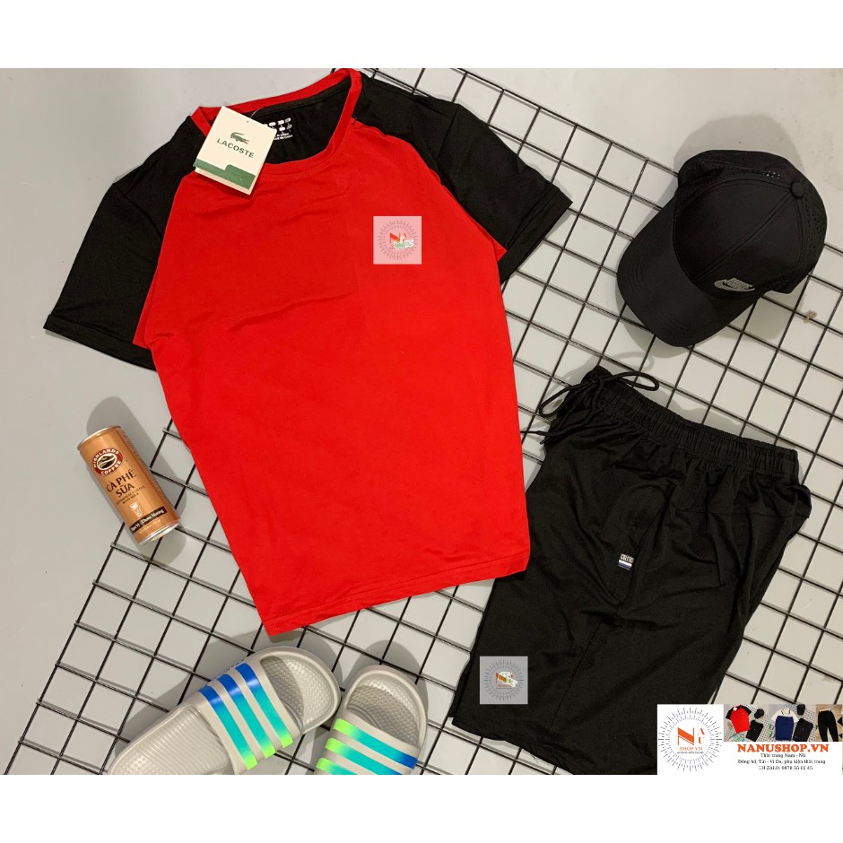 Bộ quần áo hè ❤FreeShip❤  cổ tròn/bẻ 4 màu lựa chọn, chất polo cá sấu thoáng mát. | BigBuy360 - bigbuy360.vn