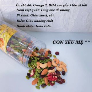 Hạt dinh dưỡng Mix nuts 500gr - HSD T1/2020