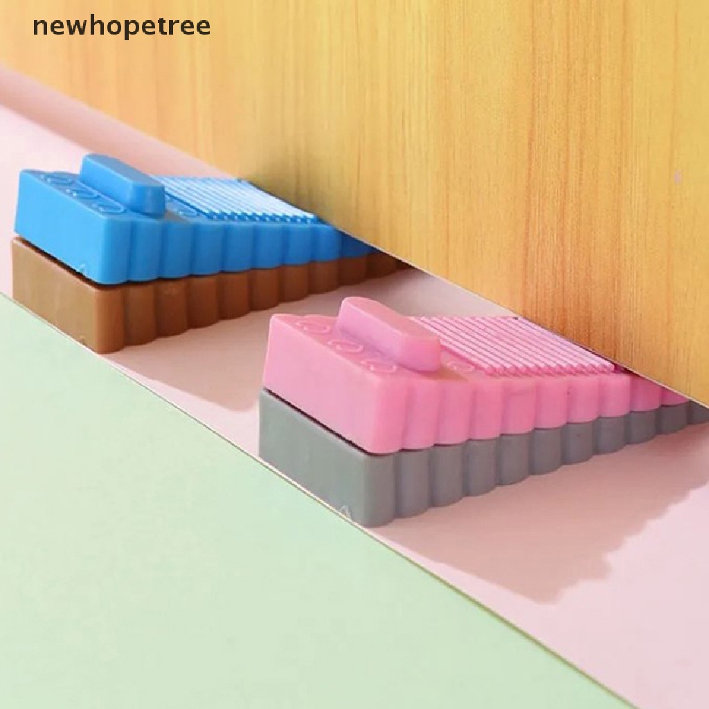 1 Dụng Cụ Chặn Cửa Bằng Silicone An Toàn Chống Va Chạm