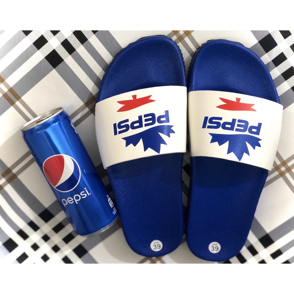 Dép Quai Ngang Nam,Nữ, Unisex Pepsi Thiết Kế Cao Cấp, Siêu Êm, Siêu Chất Lượng & Thời Trang