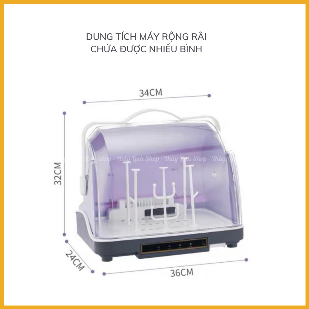 MÁY TIỆT TRÙNG SẤY KHÔ BÌNH SỮA BẰNG TIA UV - THƯƠNG HIỆU XIAOXIANGBEIGI - BẢO HÀNH 6 THÁNG - CÓ HDSD TIẾNG VIỆT CỤ THỂ