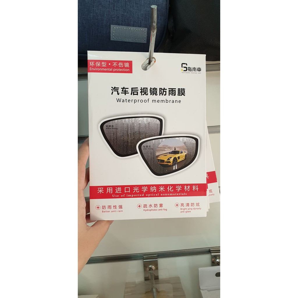 [HCM] Bộ 2 miếng dán chống bám nước, trượt nước oto xe hơi