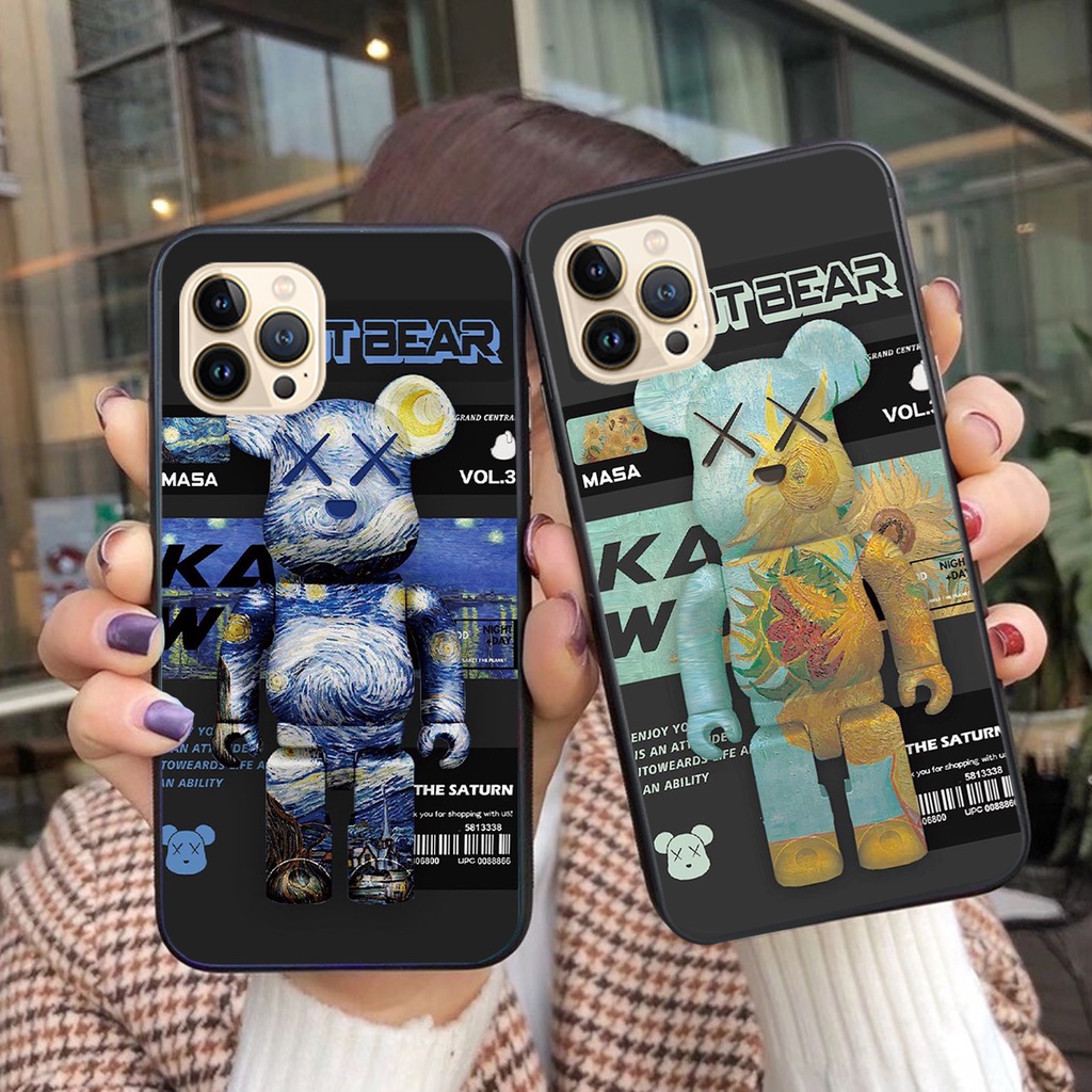 [HÀNG MỚI VỀ] ỐP LƯNG IPHONE 13-IPHONE 13 PRO-IPHONE 13 MINI-IPHONE 13 PRO MAX MẪU BEARBRICK CỰC ĐẸP SIÊU HOT GIÁ RẺ