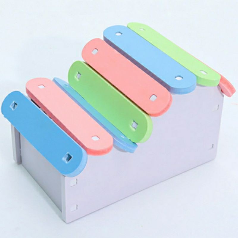 [Giá tốt]Nhà ngủ cầu vồng mái lượn cho hamster