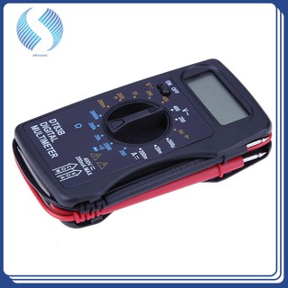 Portable Digital Multimeter Mini Pocket Ammeter Voltmeter Current Voltage Ohm Meter Battery Test
