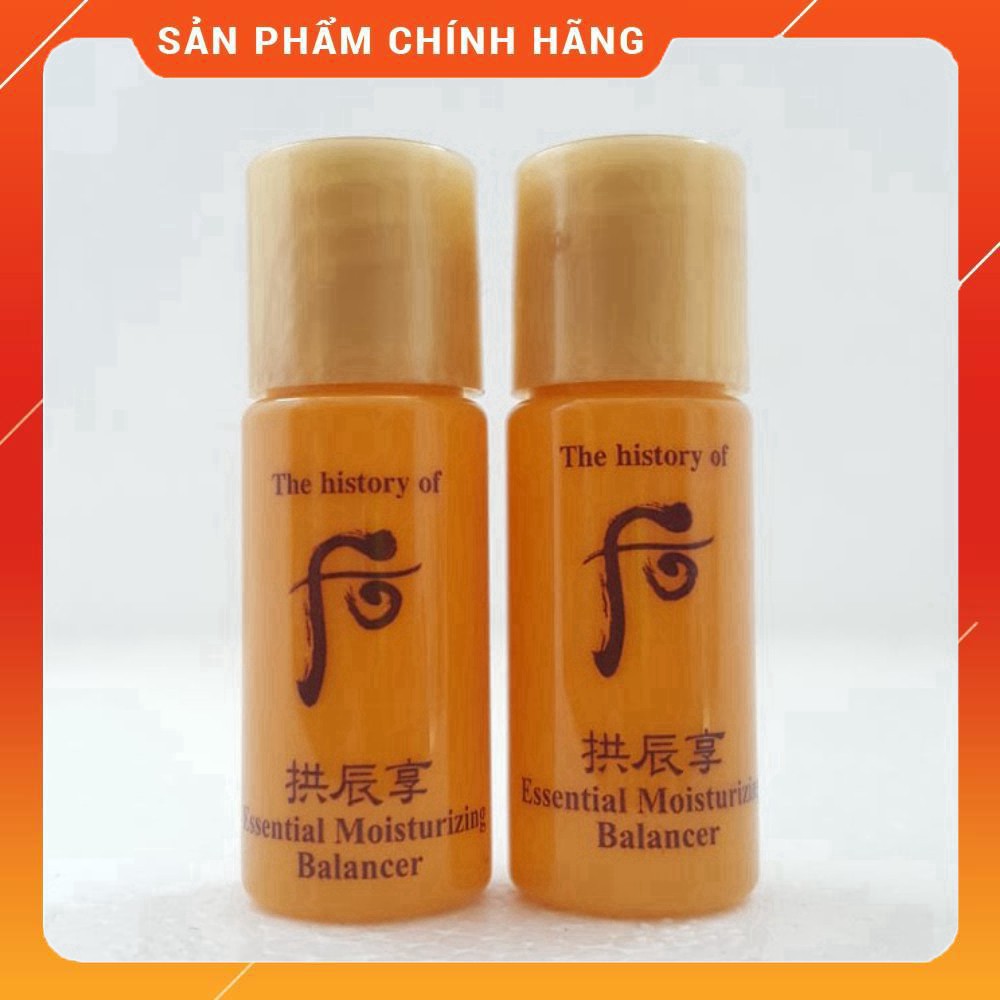 Nước hoa hồng Whoo vàng dưỡng ẩm, chống lão hóa - Jin Yang Balancer Whoo 5ml