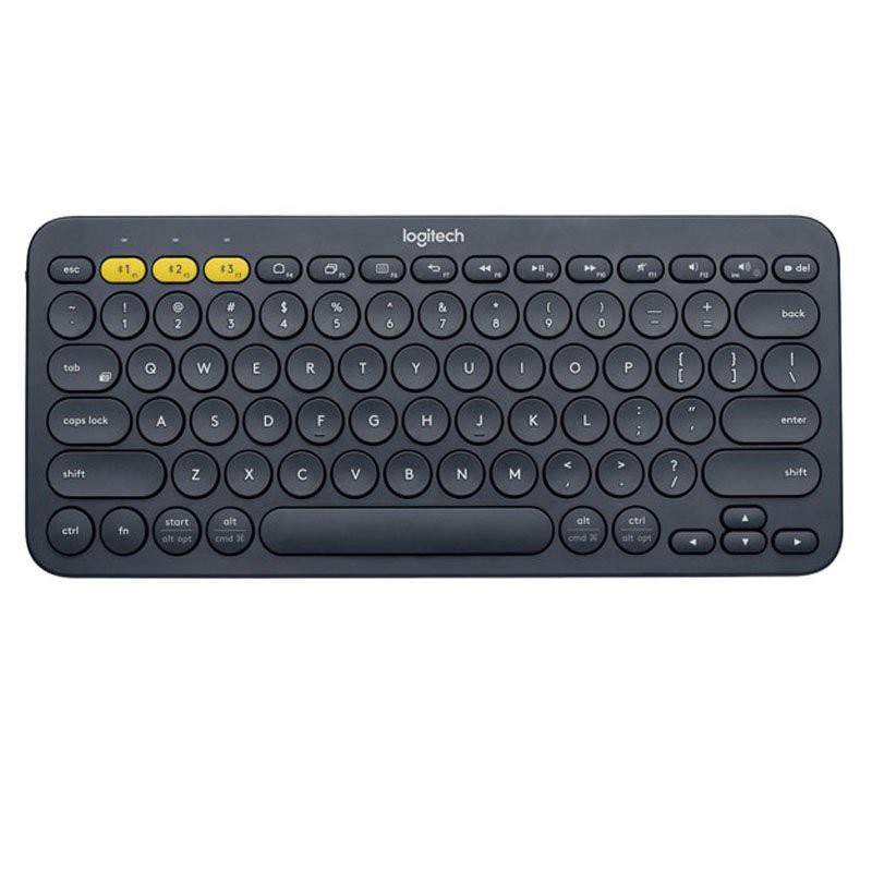 Bàn phím Bluetooth Logitech k380 - Màu xám