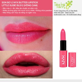 Son Dưỡng Có Màu NYX Butter - Little Susie BLS12