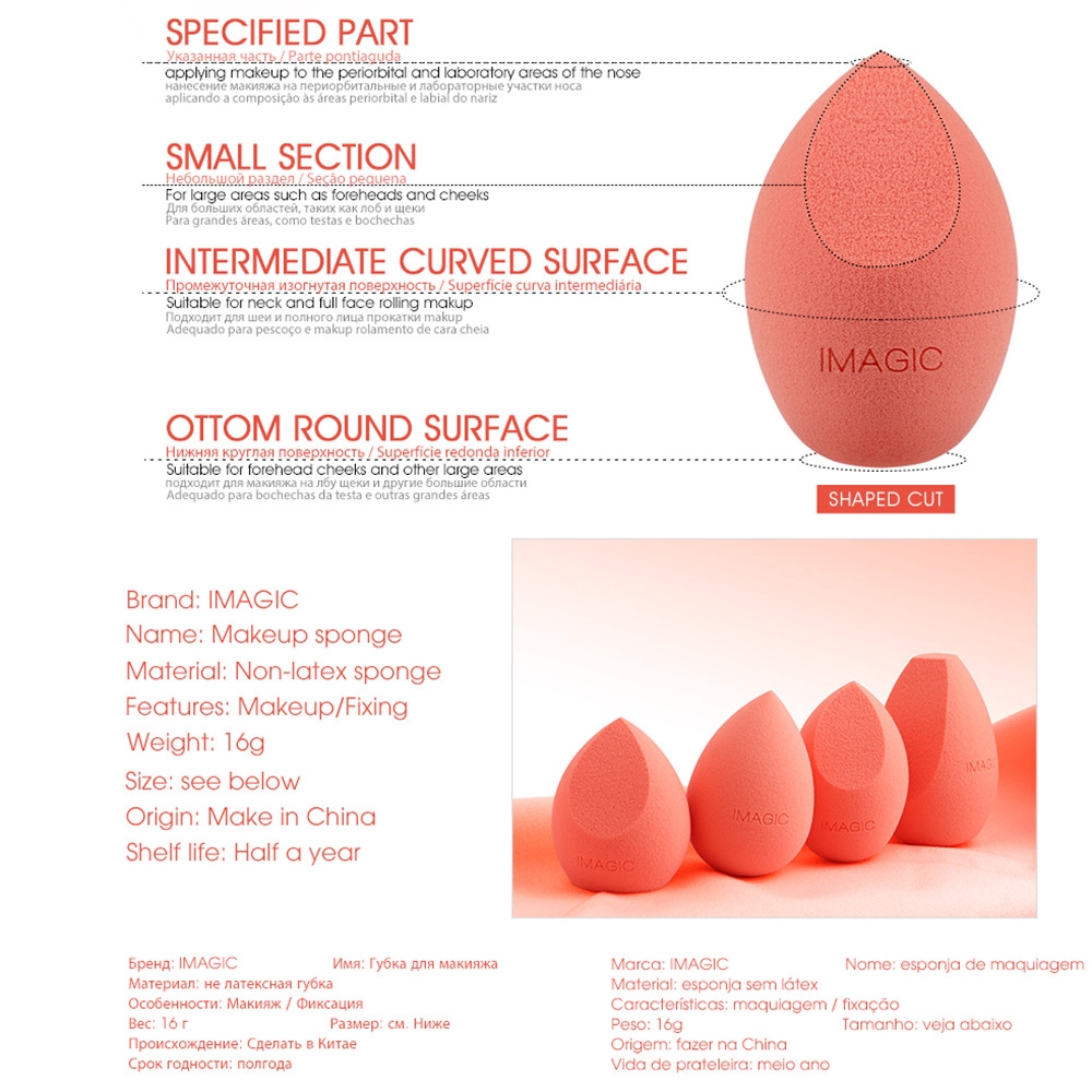 [Hàng mới về] Mút tán kem nền sử dụng tiện lợi