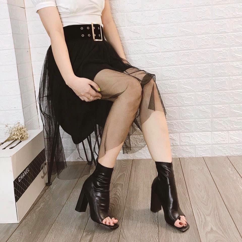 Boot hở mũi 7p sang chảnh