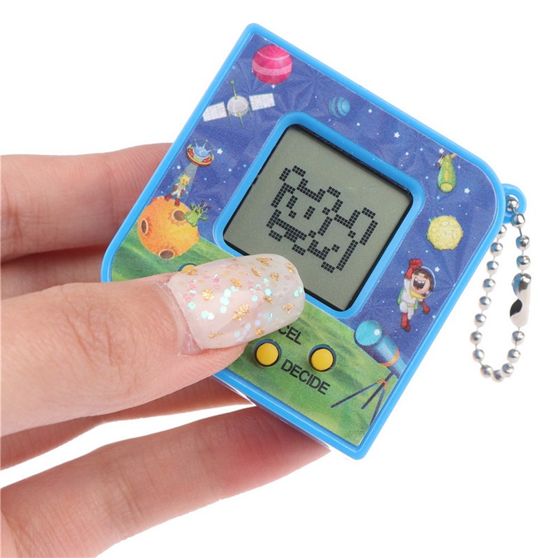 Máy chơi game nuôi thú ảo Tamagotchi cổ điển năm 90s với 168 trò vui nhộn