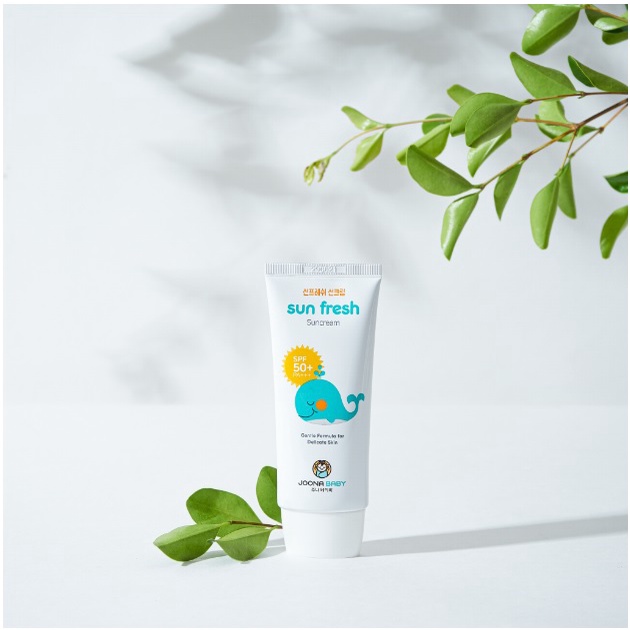 Kem chống nắng cho bé Sun Fresh Hàn quốc 50ml đi du lịch đi biển