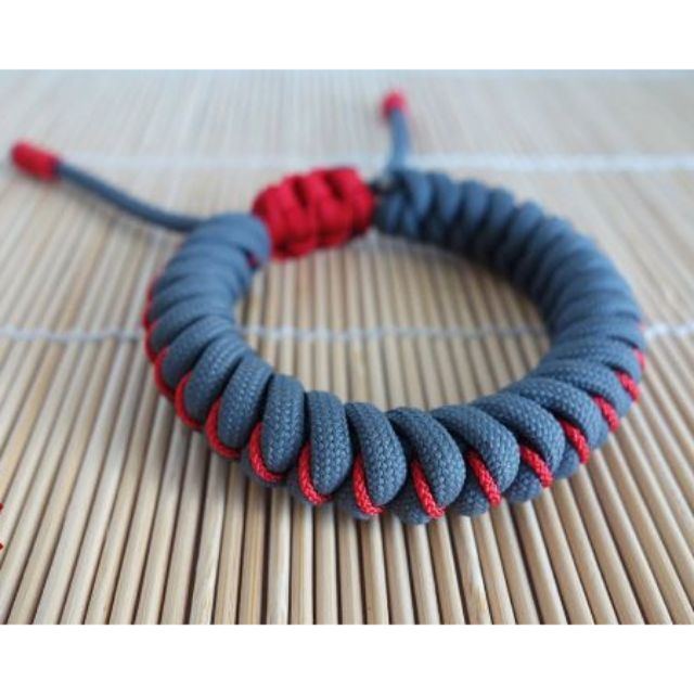 Vòng tay handmade paracord bracelet snake knot