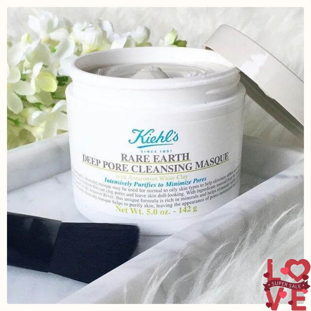MẶT NẠ đất sét KIEHLS RARE EARTH DEEP PORE 142G ✾ﾑ