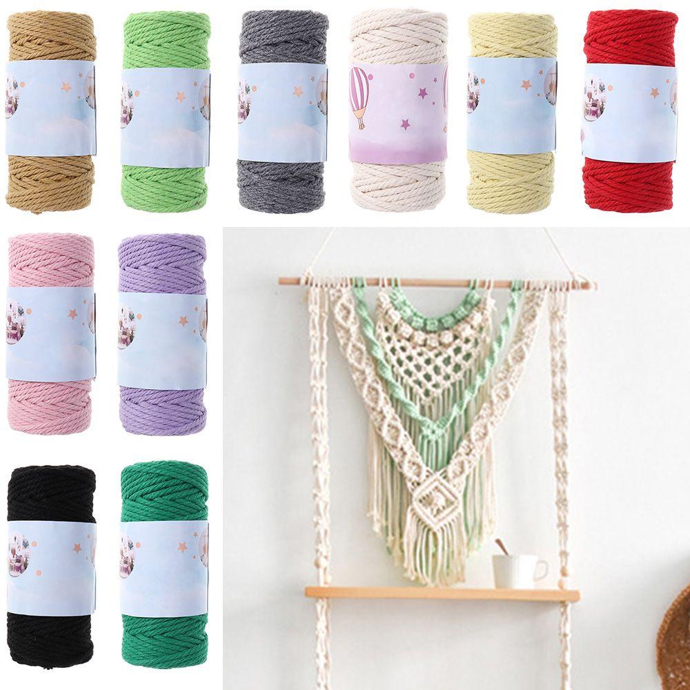 Cuộn Dây Cotton 3mm Dùng Trang Trí Phong Cách Boho KENT1