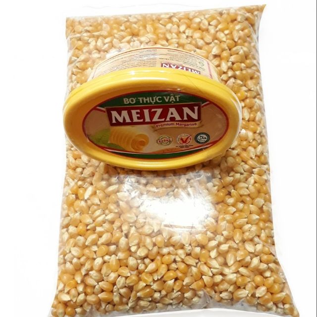 500g ngô mỹ nổ bắp rang bơ + 80gram bơ Meizan