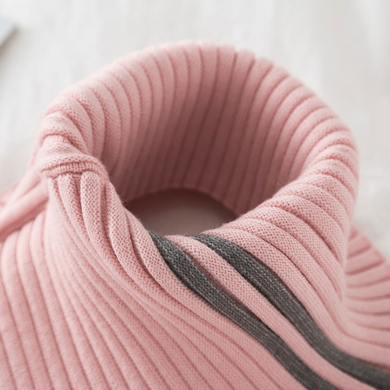 Cổ Áo Giả Dệt Kim Họa Tiết Kẻ Sọc Có Thể Tháo Rời Chống Gió Thời Trang Mùa Đông Cho Nữ