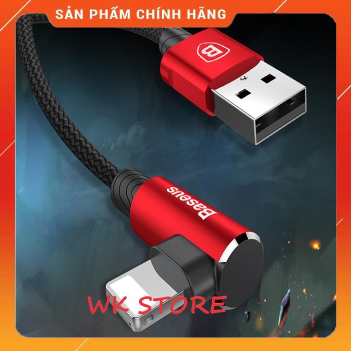 Cáp sạc nhanh cao cấp Baseus mã CALMVP - Dài 1m (iphone,micro,type c),BH 1 năm