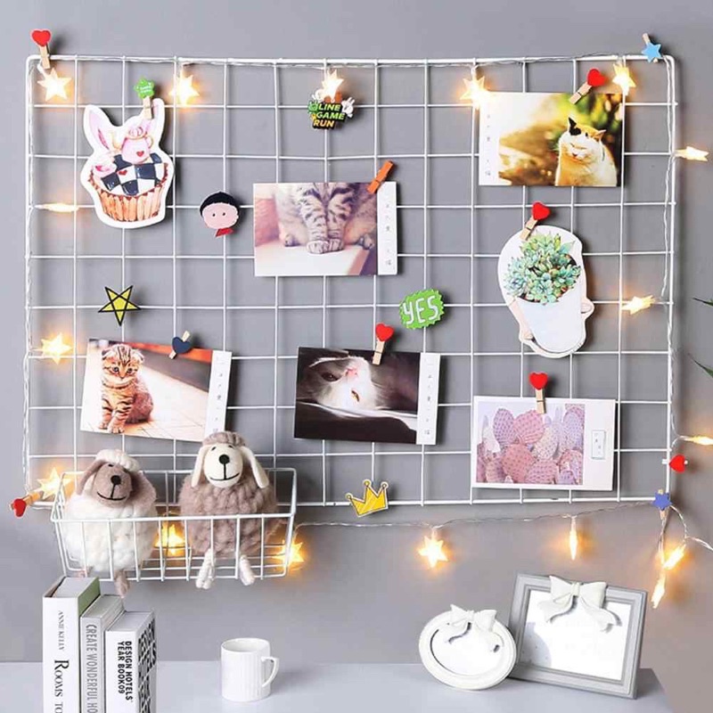 Khung Lưới Sắt Treo Tường Decor - Lưới Sắt Sơn Tĩnh Điện Lẻ 1 Tấm