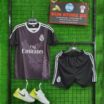 Bộ Đồ Đá Banh Real Madrid Đen Rồng _ Đồ Thể Thao Nam Nữ Mẫu Mới Nhất