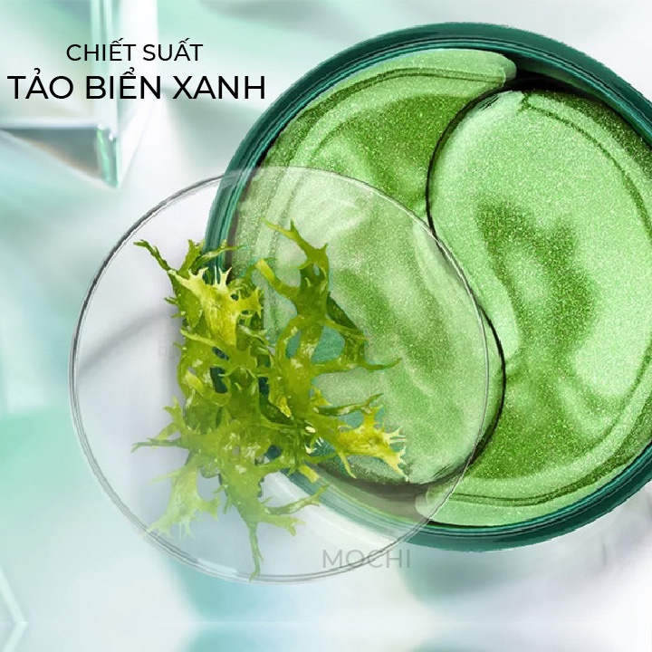 Mặt Nạ Mắt Bioaqua Tảo Biển Xanh 60 Miếng Dưỡng Ẩm Da Mắt l Giảm Quầng Thâm Bọng Mắt Eye Mask Collagen MOCHI SHOP