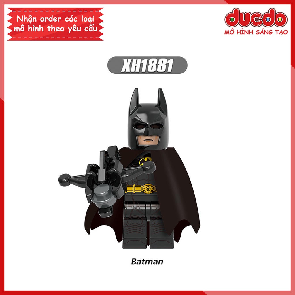 Minifigures các nhân vật trong Batman - Vạch trần sự thật - Đồ chơi Lắp ghép Xếp hình Mô hình Mini XINH X0334